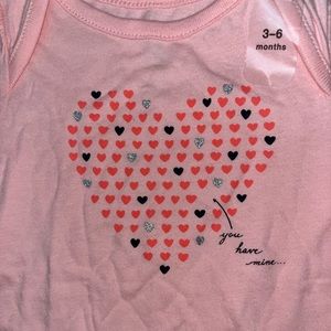 NWT Baby Gap You Have My Heart Onesie